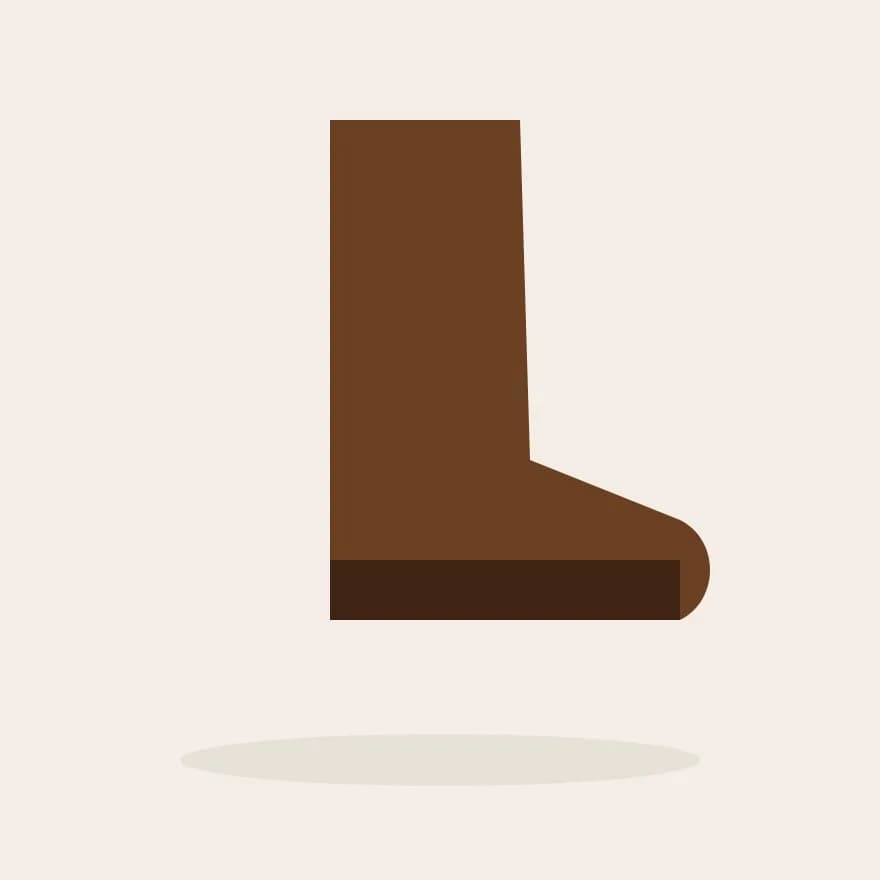 Botas castanhas mulher 39