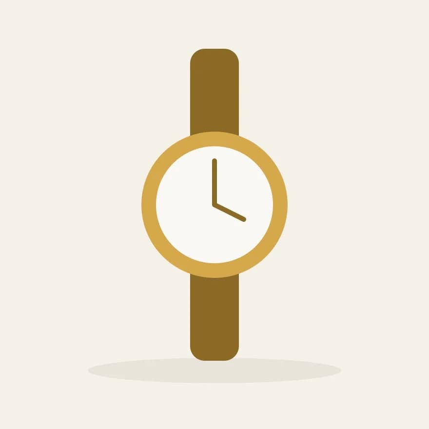 Relógio prateado Swatch