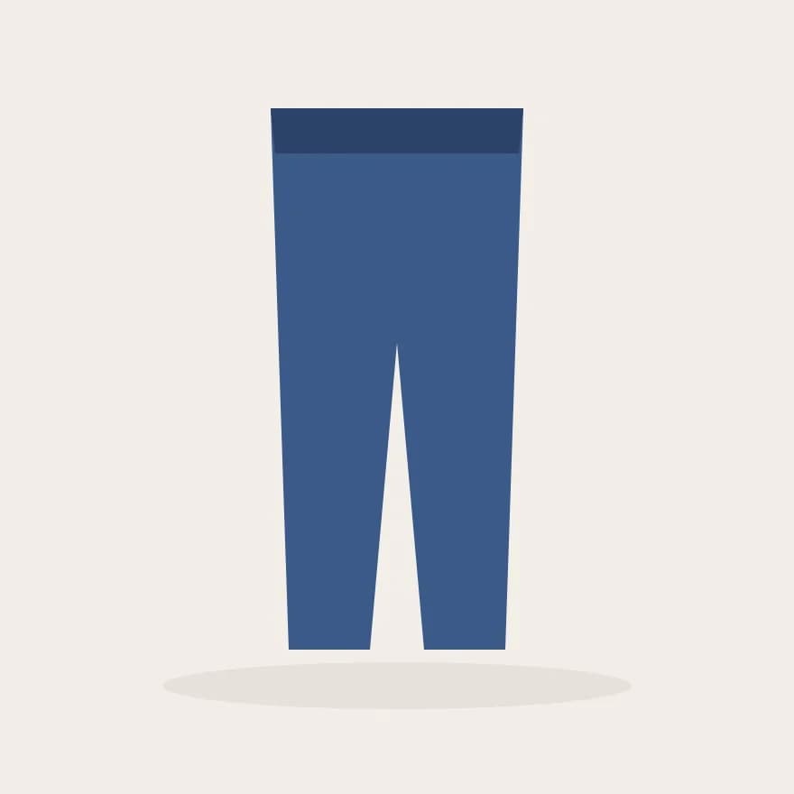 Jeans mom fit azul